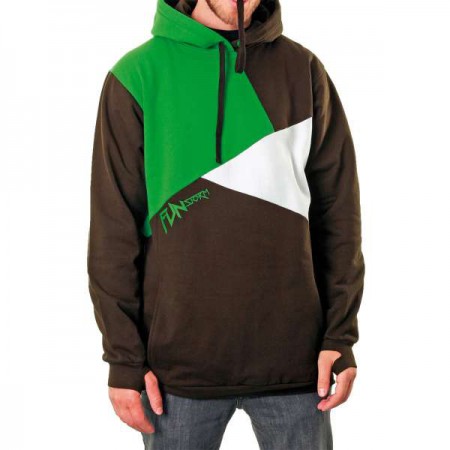 Mikina Funstorm Gully - green
